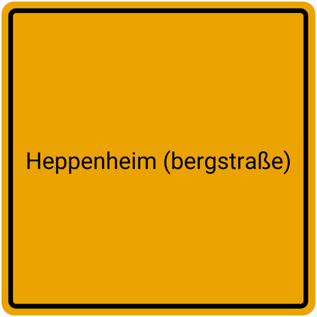 Meldebestätigung Heppenheim (Bergstraße)